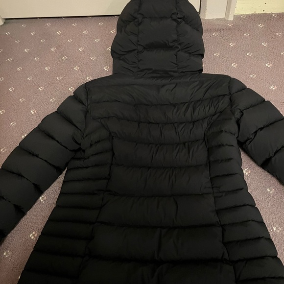 Moncler Herbe Stretch Nylon Hooded Puffer Jacket - Picture 6 of 12